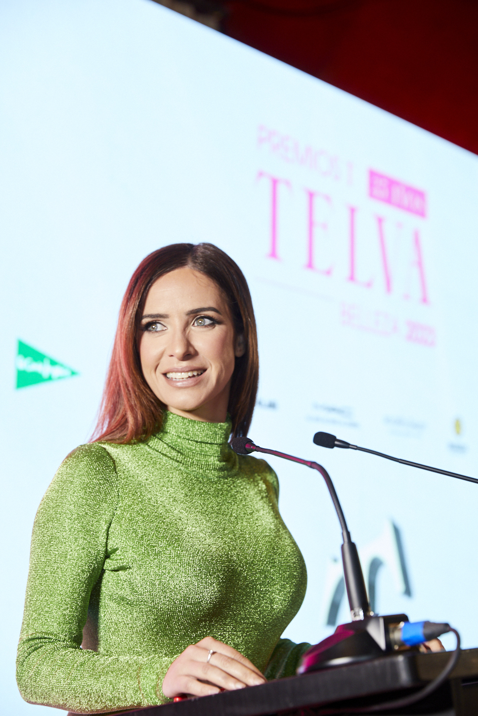 La actriz Paula Prendes fue la presentadora de la gala de la entrega de Premios TELVA Belleza.