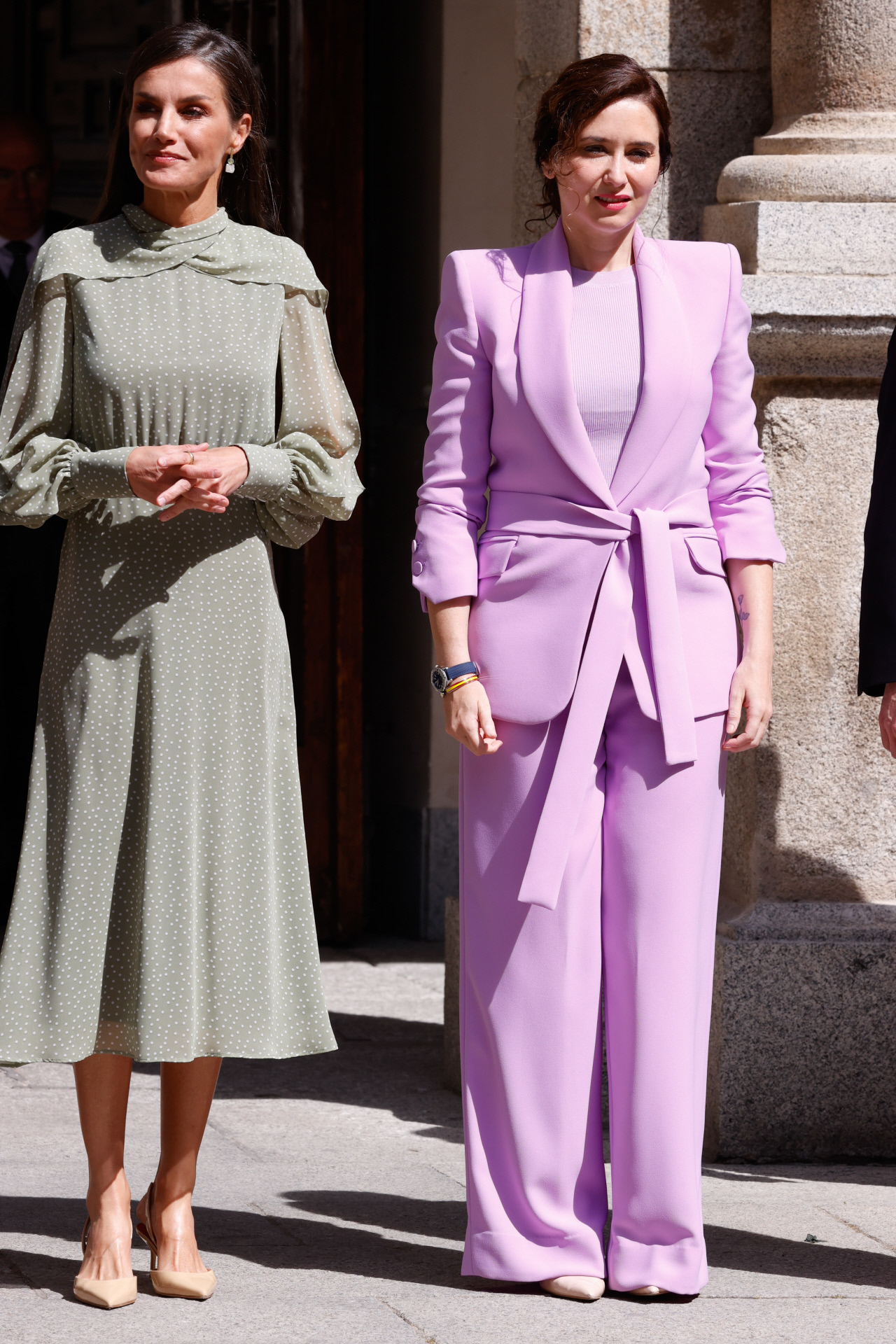 La reina Letizia e Isabel Díaz Ayuso
