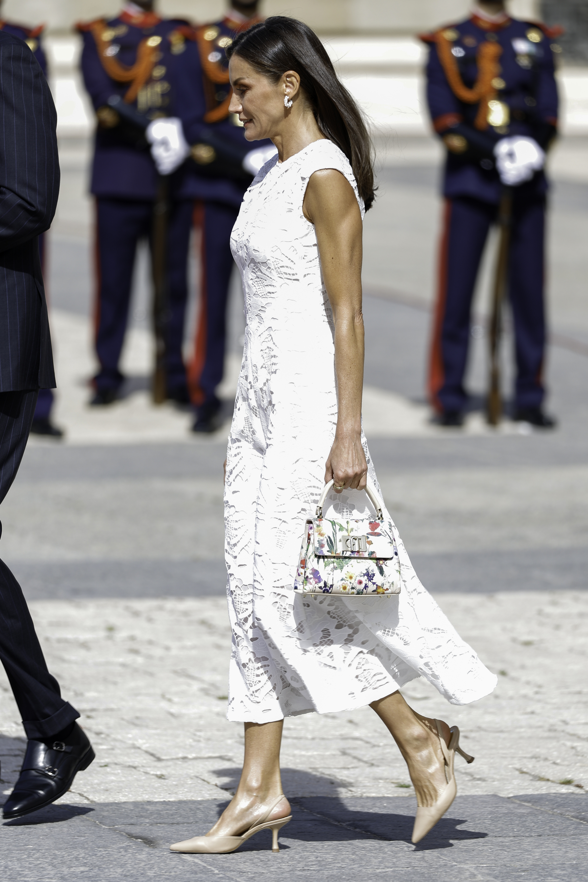 Letizia rescató este vestido de Sfera low cost.