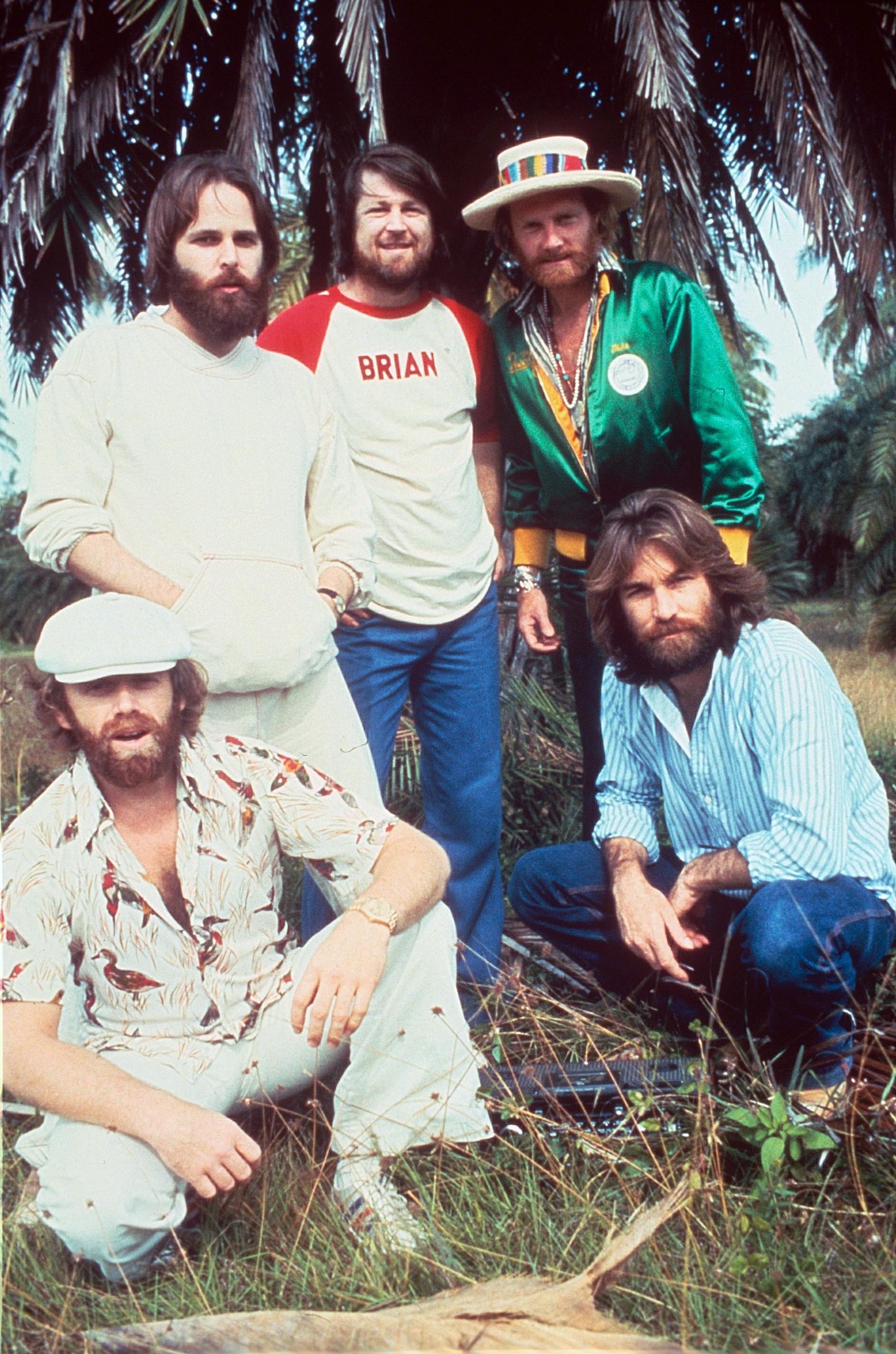 Imagen de los Beach Boys en 1978.