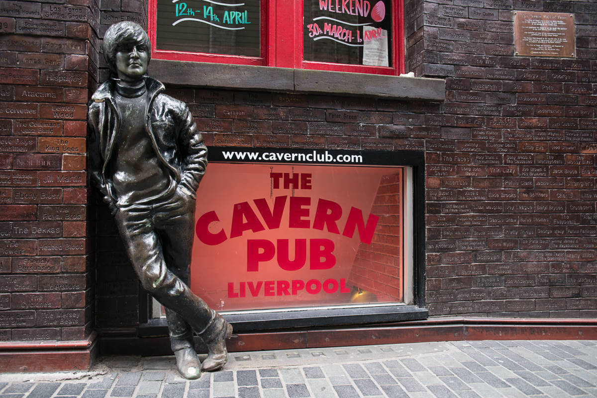 The Cavern Club,  el pub más turístico de toda LIverpool.