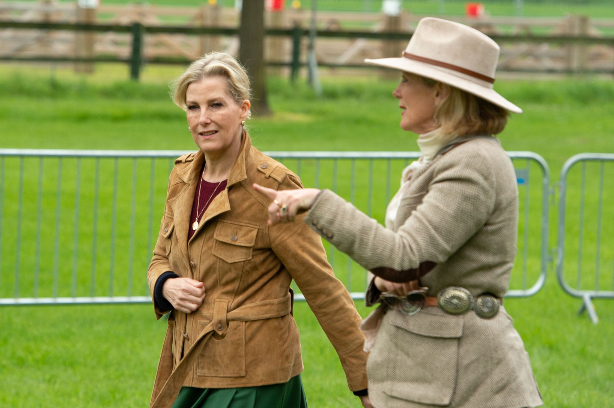 La duquesa de Edimburgo en la Royal Windsor Horse Show en el Castillo de Windsor.