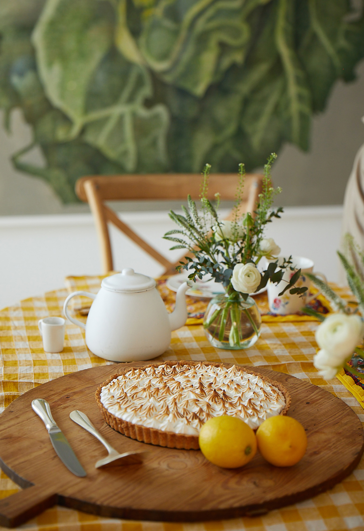 Si tuviera que elegir una receta especial de su familia, Samantha Vallejo-Nágera se queda con la clásica tarta de limón y merengue que le enseñó su madre.
