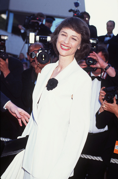 Charlotte Rampling en Cannes, en 1996.