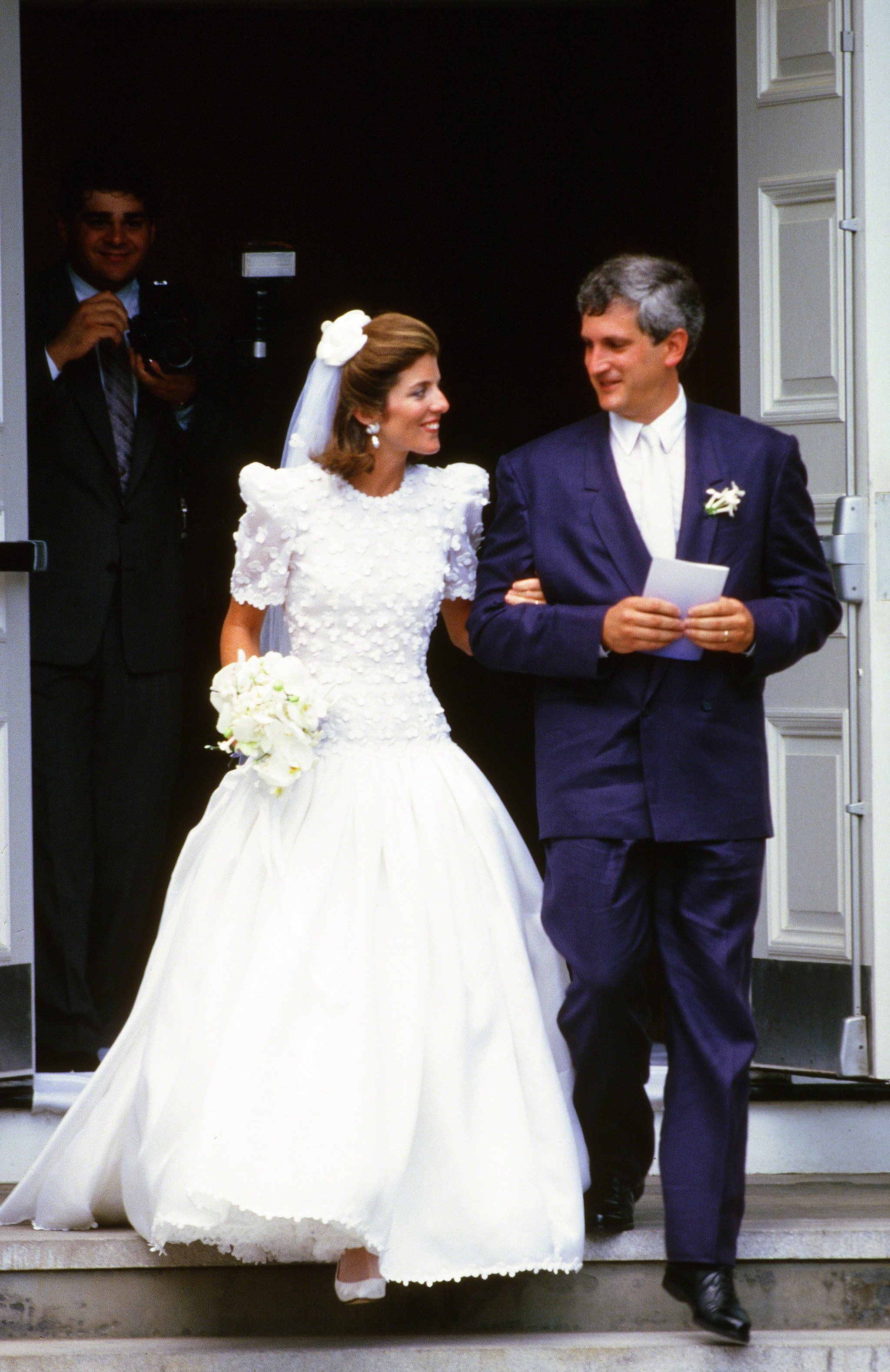 Caroline Kennedy y Edwin Schlossberg se casaron en el verano de 1986.
