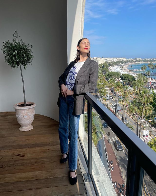 Alexa Chung en Cannes.