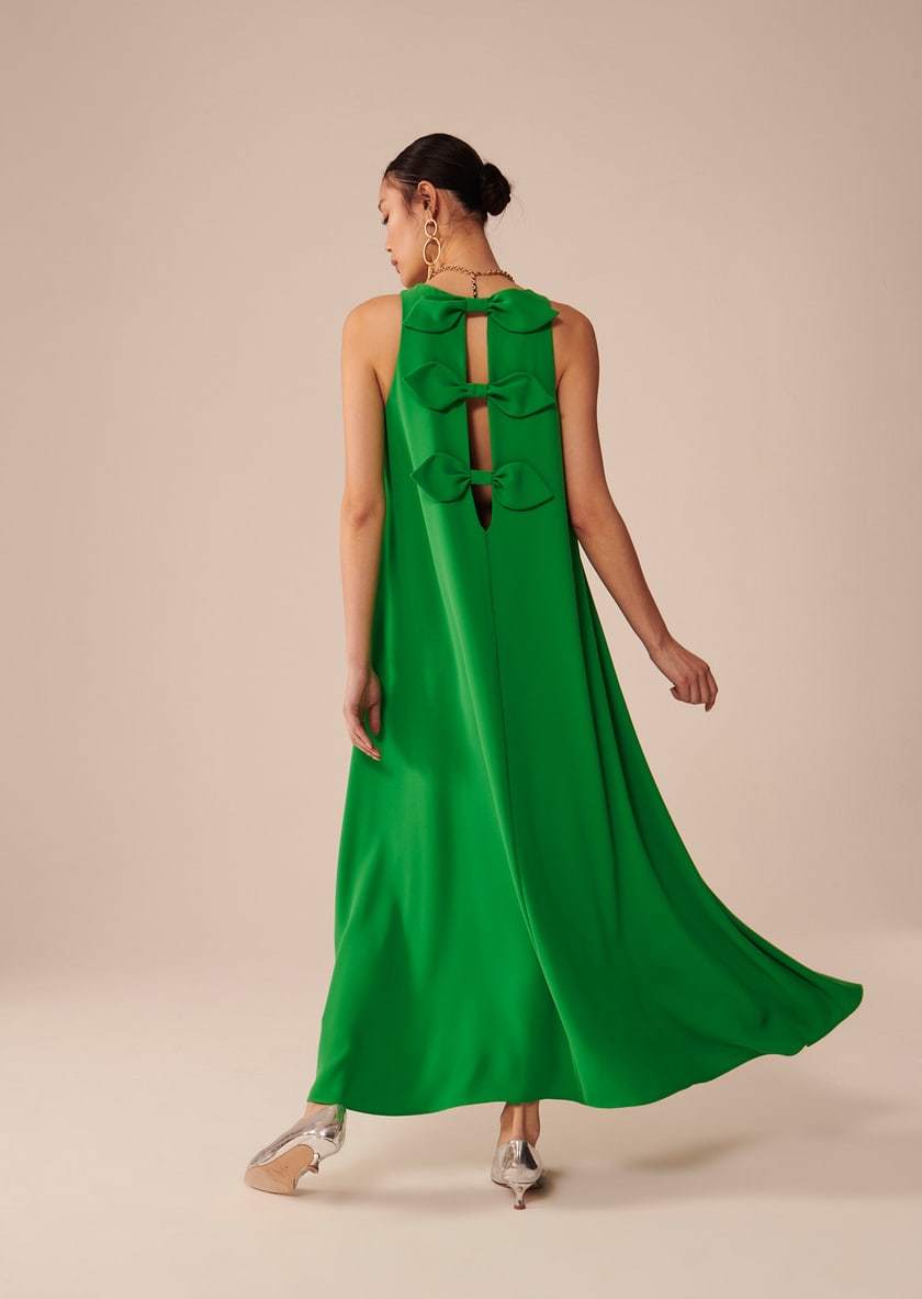 Vestido verde de Tara Jarmon