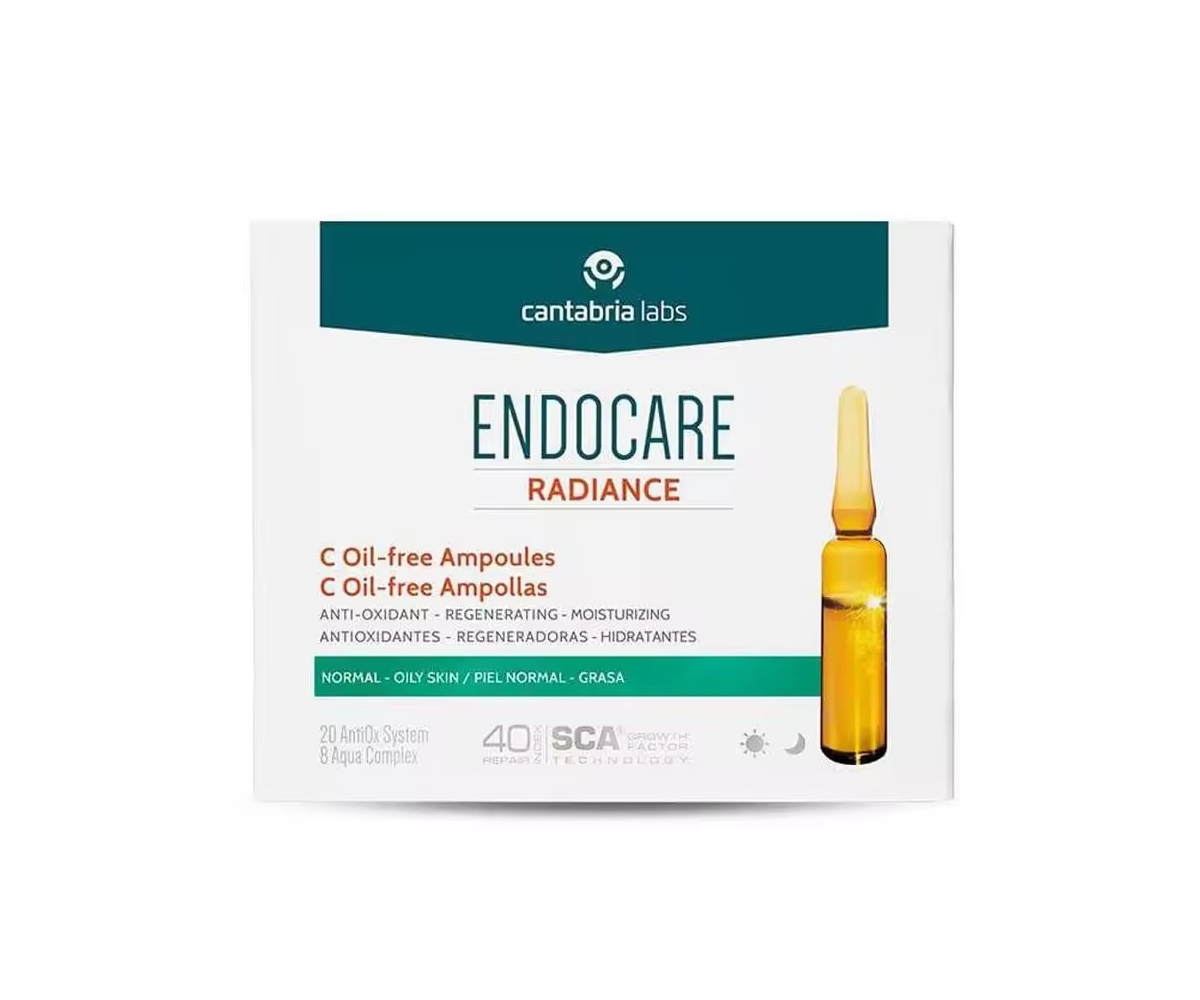 Ampollas Endocare Radiance C Oil-free de Cantabria Labs.