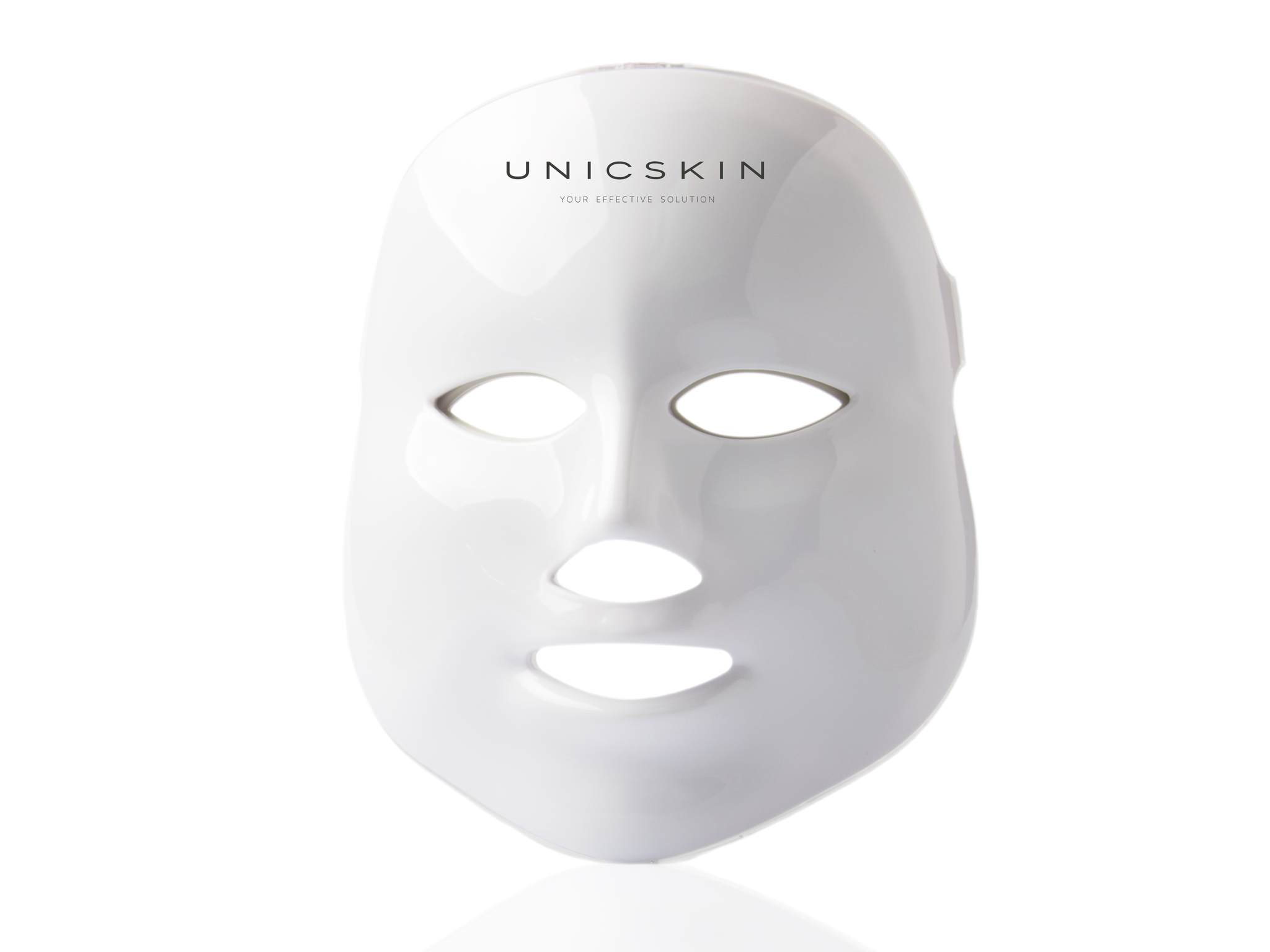 Máscara con 7 colores de luz LED de Unicskin.