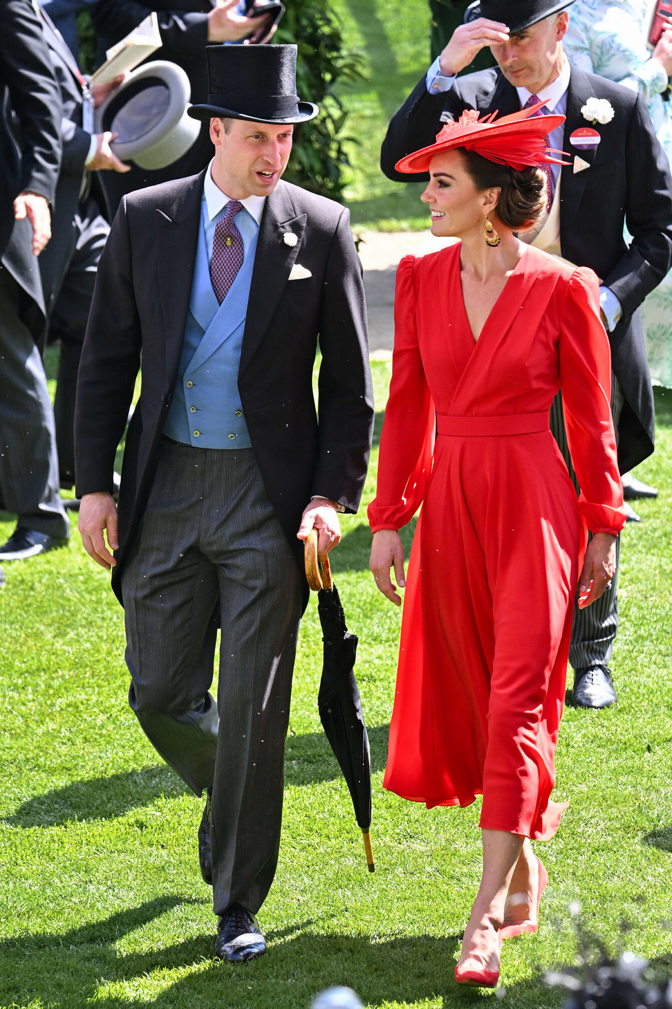 El pasado mes de junio en Ascot la princesa de Gales volvió a confiar en Sarah Burton de Alexander McQueen.