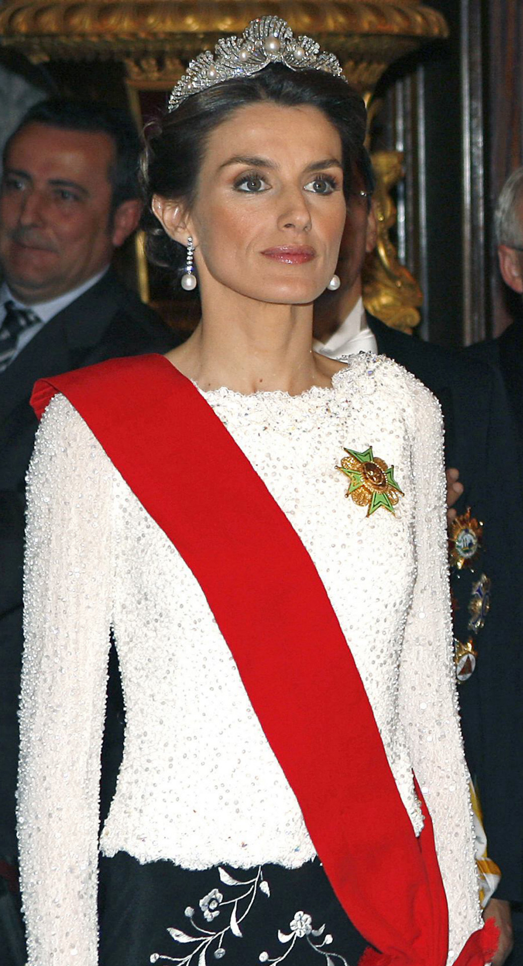 La tiara de la Chata, una de las siete tiaras a disposición de Letizia.