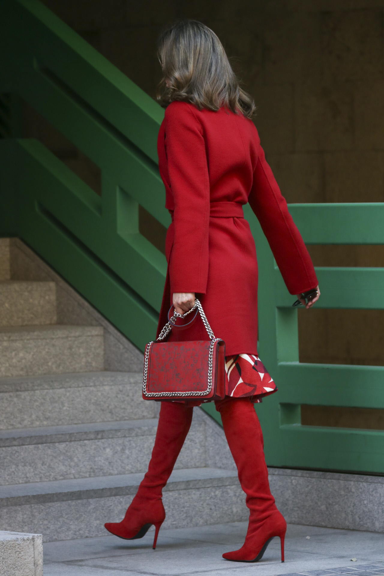 Las atrevidas botas rojas de Magrit de la reina Letizia, calzado con el que marcó tendencia.