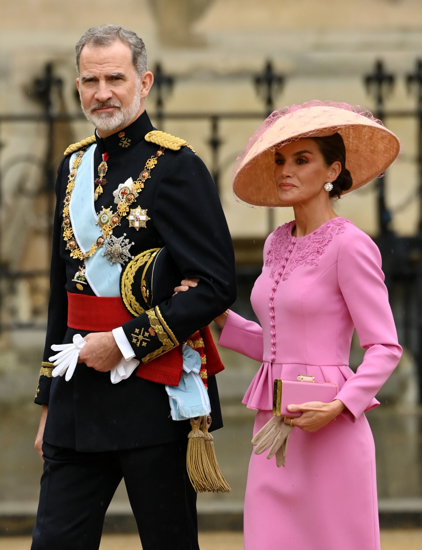 La reina Letizia con sombrero de Balel Luxury Hats.