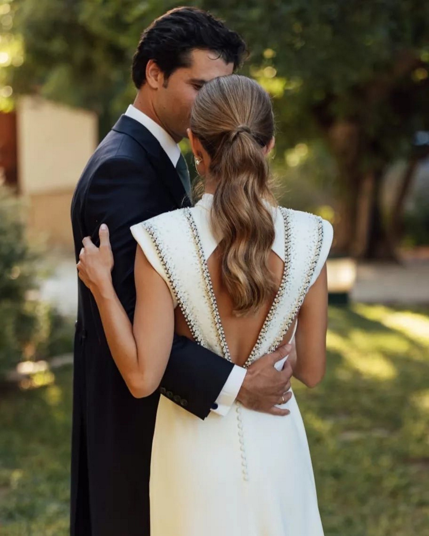Margarita se casó el 1/10/2022 en Alicante con un vestido de Inuñez.