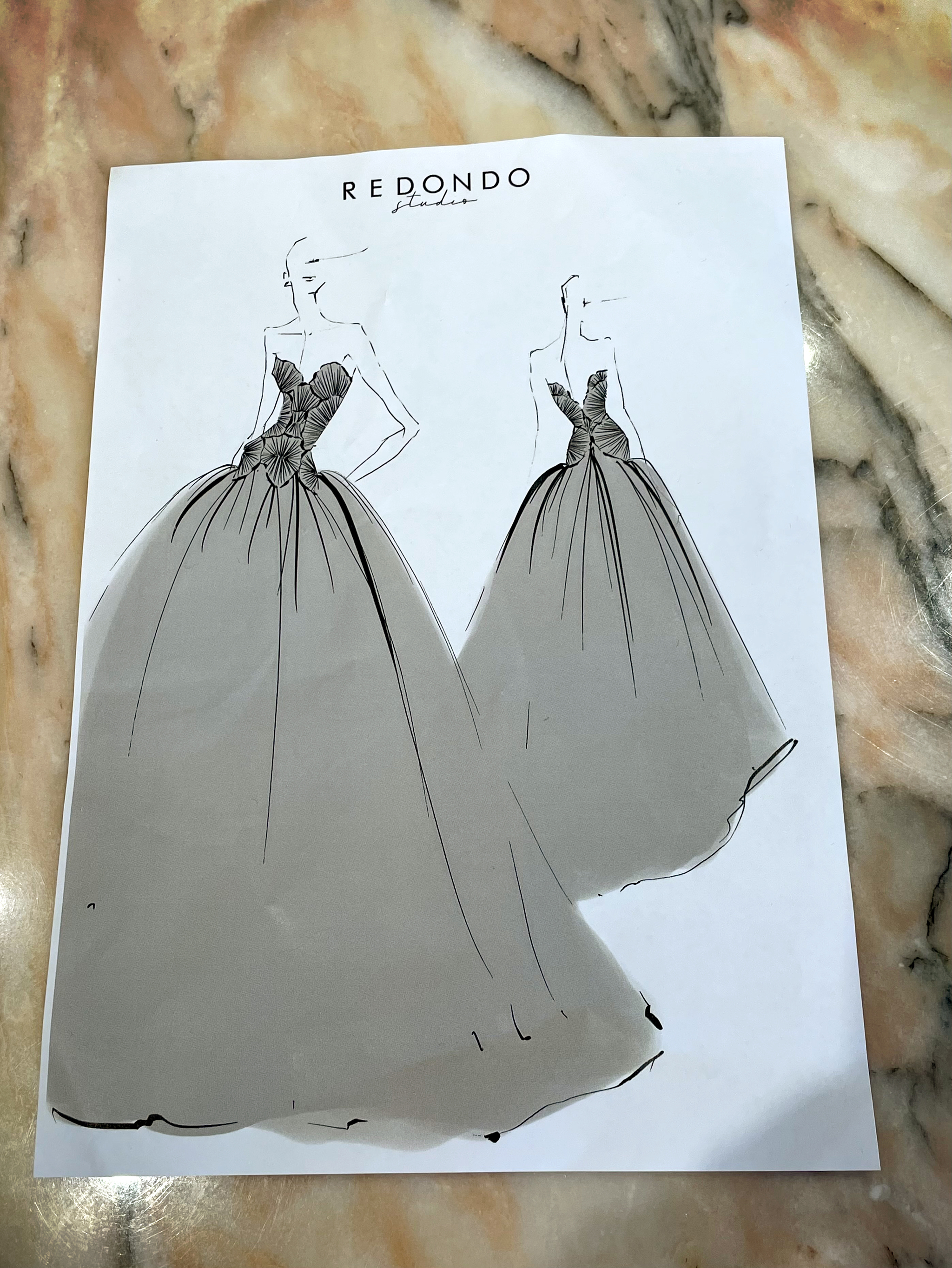 El vestido de Redondo Brand para Ana Belén.