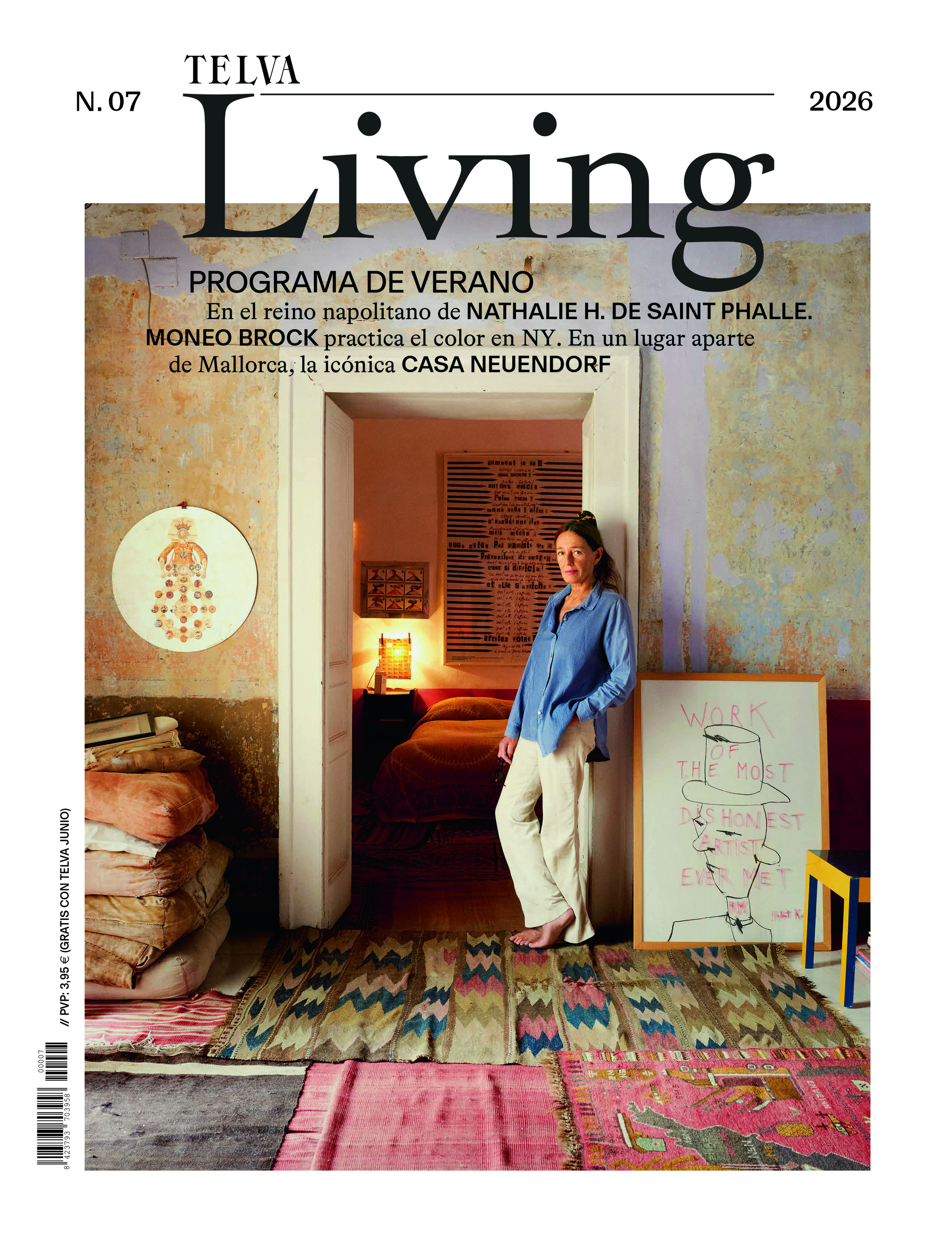 TELVA Living nº7 (de regalo con TELVA junio) : casas de diseño nunca vistas en Lanzarote, Mallorca, Nueva York... y todas las tendencias para vestir los exteriores este verano