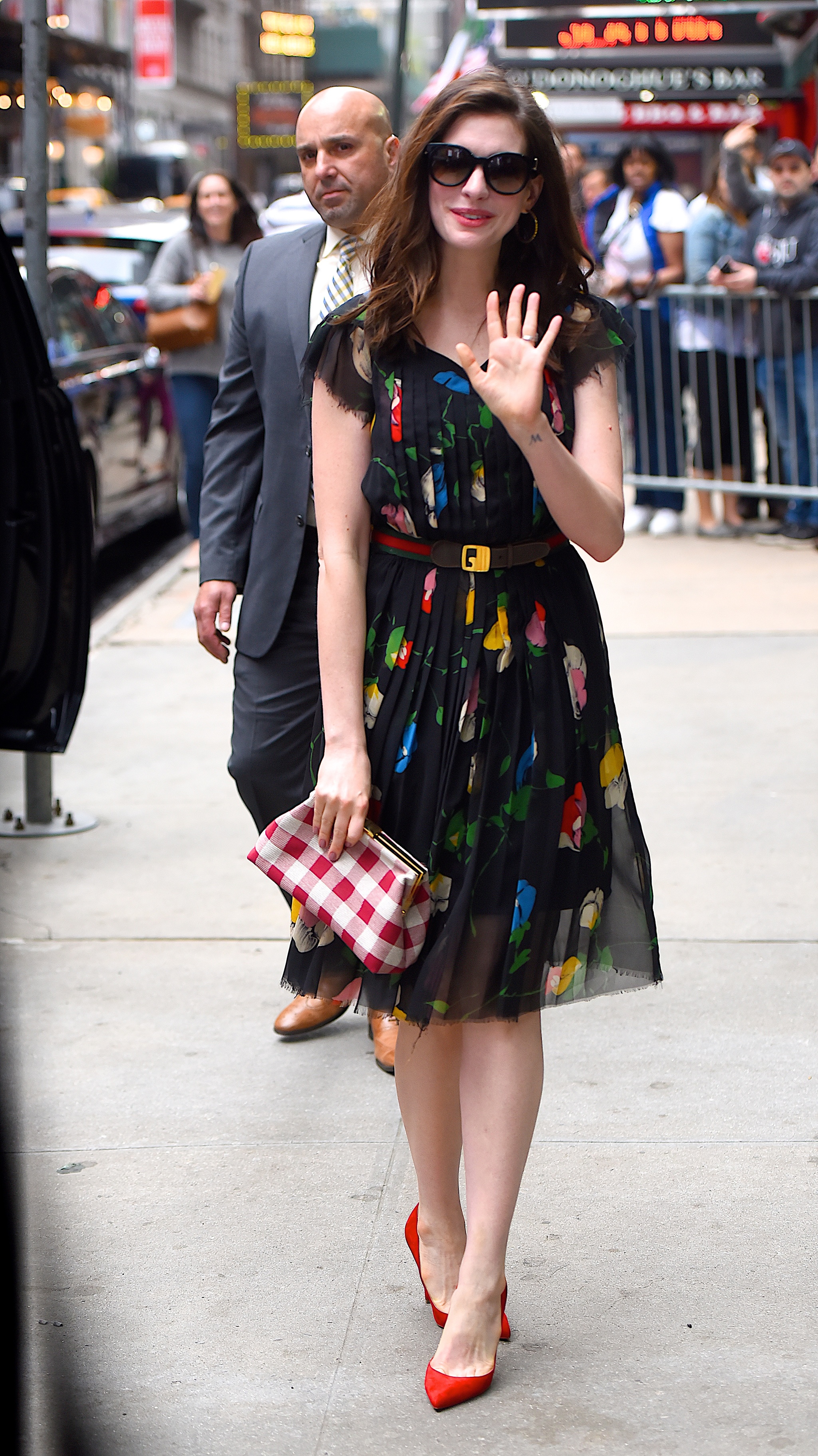 Anne Hathaway con un vestido de 14 d�lares.