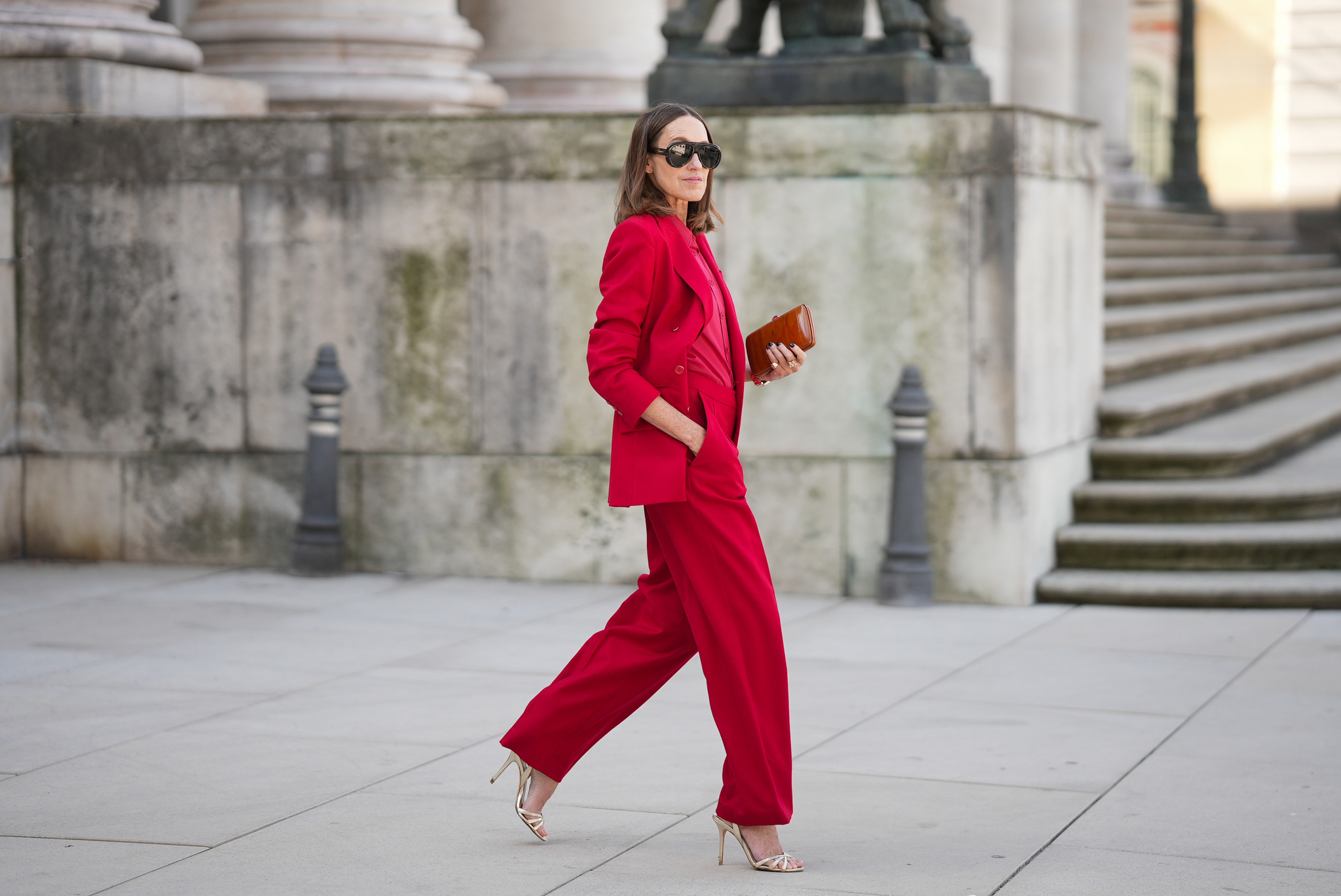 Muy favorecedor y del color tendencia, este es el pantalón que las estilistas se están comprando para otoño