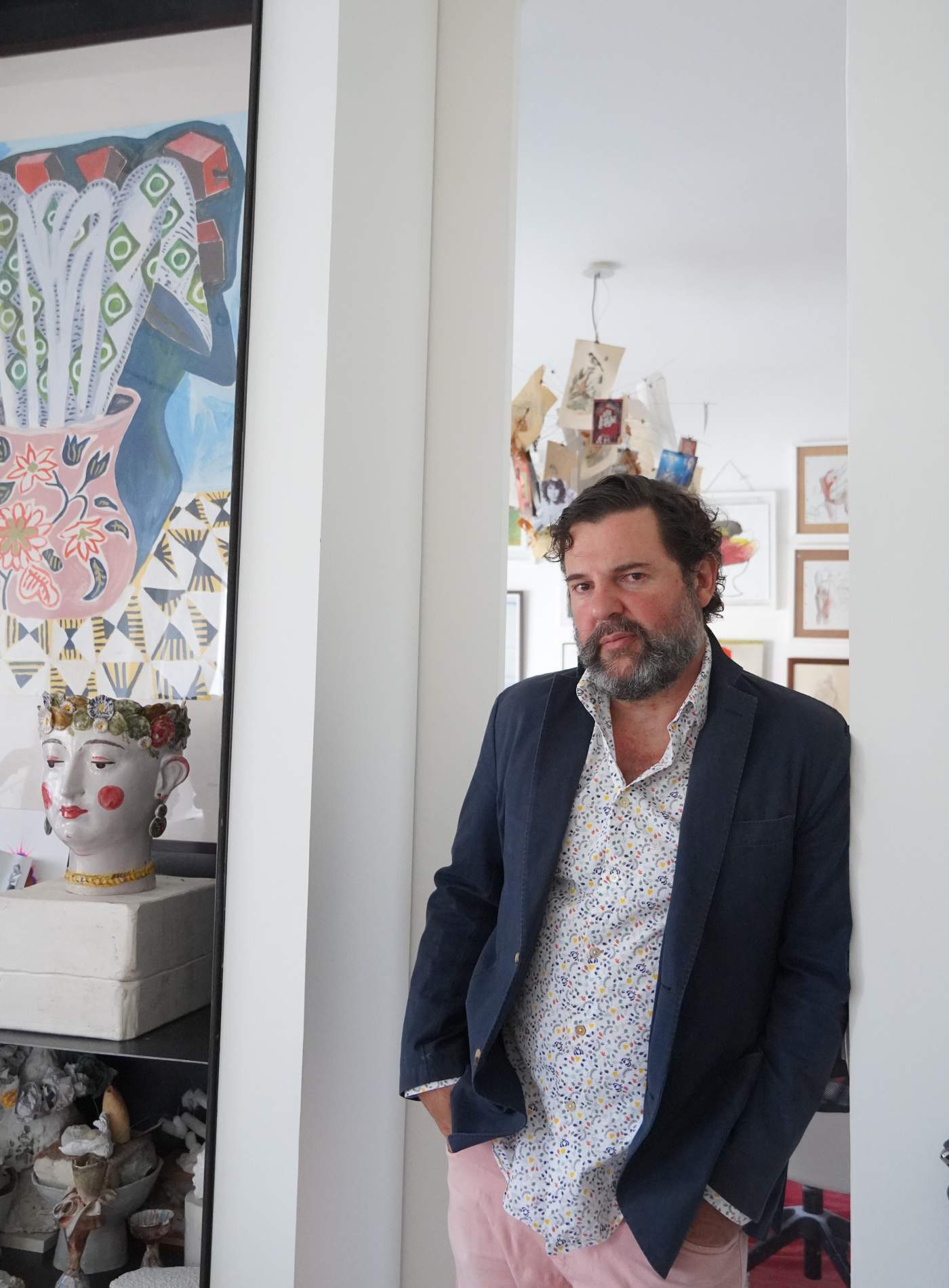 Jacobo Bergareche (50 años), guionista y escritor: "Soy un vampiro de historias. Vivo de los relatos de la gente. A mí no se me ocurre nada"