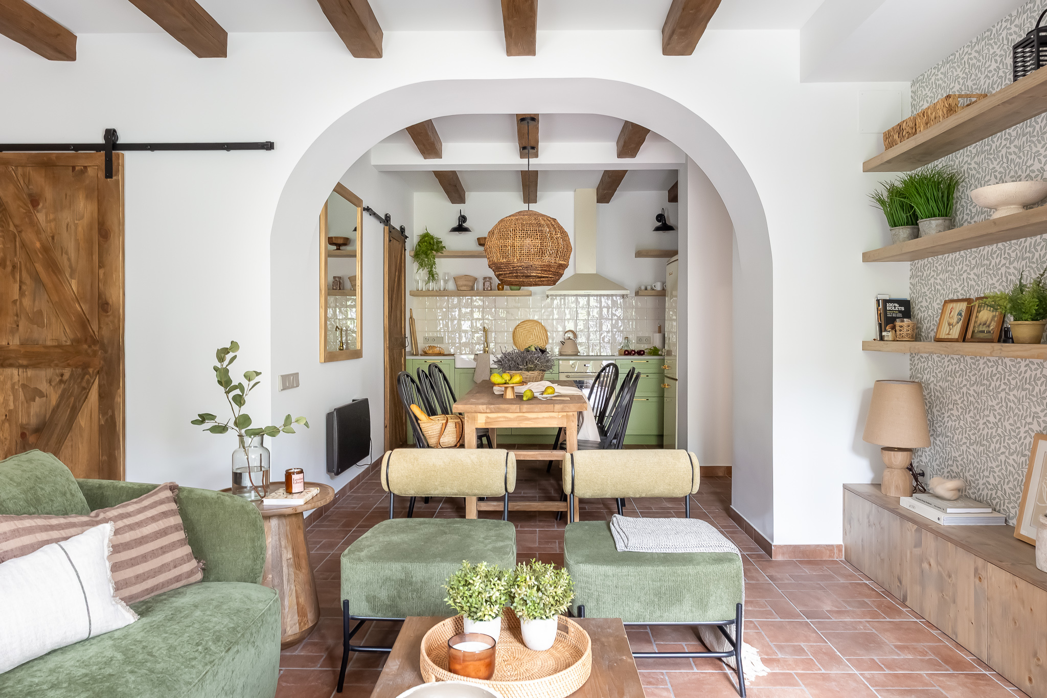 De antigua cuadra a casa de campo, la preciosa transformación de una vivienda de 100 m² en el Berguedà