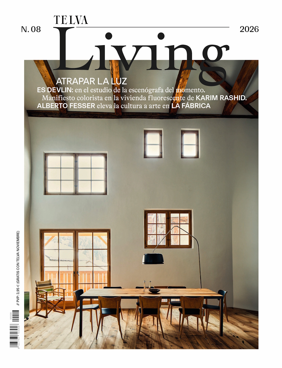 TELVA Living noviembre 2026: una granja de época, el estudio de Isern Serra, lo último en cocinas...