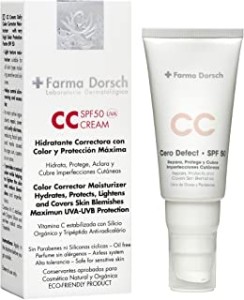 CC Cream SPF50 Hidratante correctora con color y proteccin mxima de Farma Dorsch