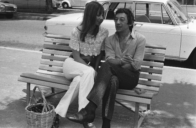 Jane Birkin y Serge Gainsbourg 1970