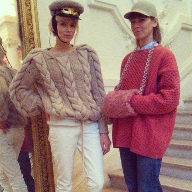 Lena Perminova &  Vika Gazinskaya - Jean Paul Gaultier Haute Couture SS2013
