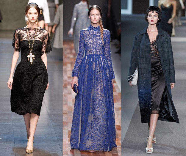 Dolce&Gabbana, Valentino, Louis Vuitton - Avance de Tendencias Otoño-Invierno 2013