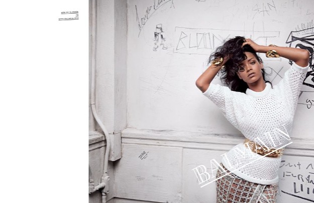 Rihanna for Balmain SS14 - Vía Balmain Facebook