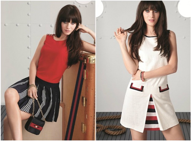 'To Tommy, from Zooey' - Zooey Deschanel & Tommy Hilfiger