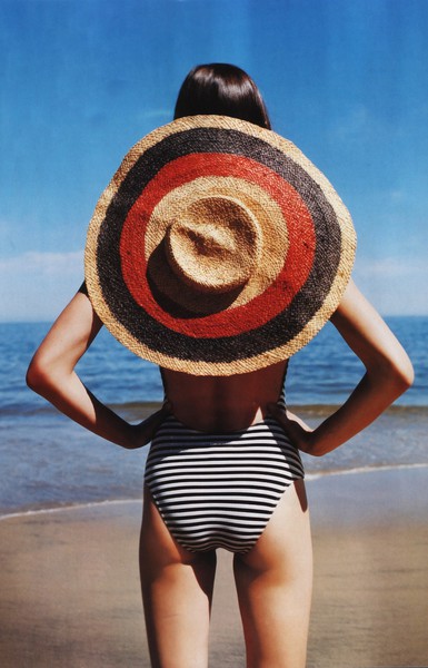 Sombrero para la playa