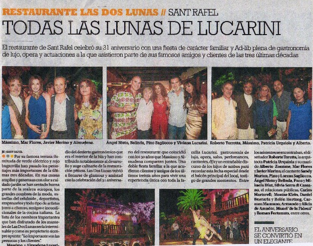 Visita Dos Lunas (Vía / Diario de Ibiza)