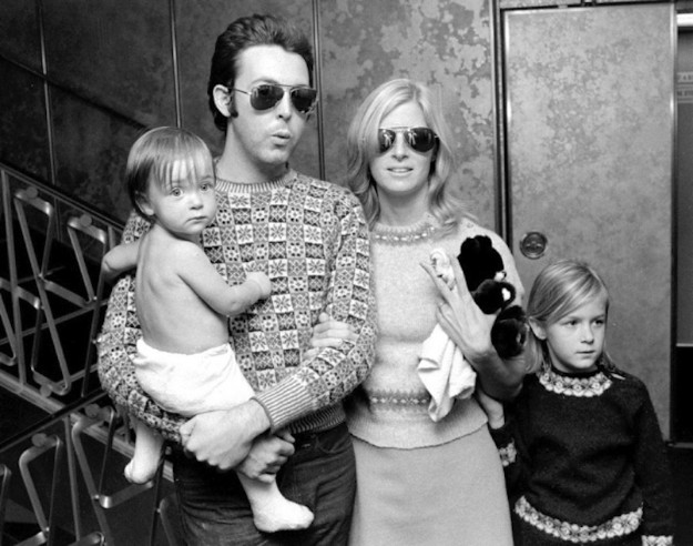 Siempre he admirado la familia que formaban Paul y Linda McCartney