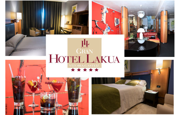 Disfruta de una noche para dos personas en el Gran Hotel Lakua