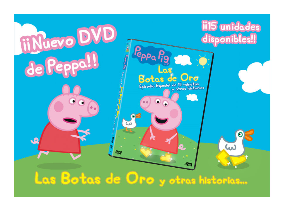 Sorteo de 15 unidades del nuevo DVD de Peppa Pig