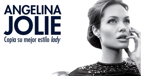 Angelina Jolie: copia su estilo lady