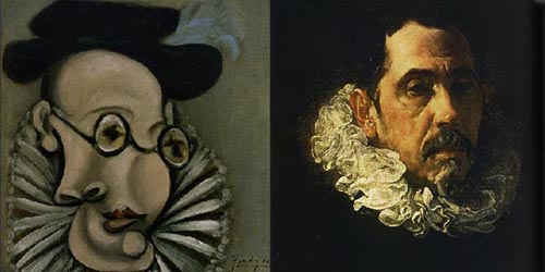 Picasso y Velzquez. Dos visiones diferentes de una misma imagen.