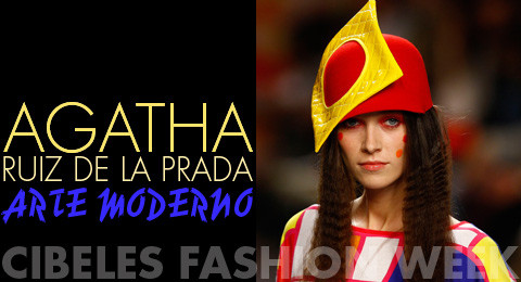 Pasarela Cibeles Madrid Fashion Week. Otoo-Invierno 2009-10. Agatha Ruiz de la Prada
