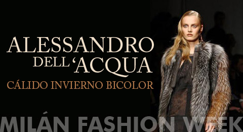 Alessandro Dell'Acqua. Milan Fashion Week. Otoo-Invierno 2009-2010