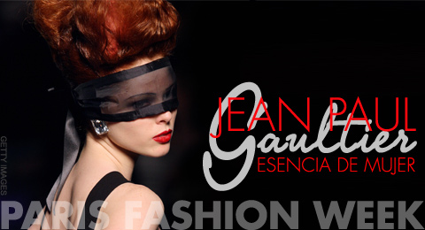 Jean Paul Gaultier. Pasarela Pars fashion Week. Otoo-Invierno 2009-10