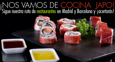 Nos vamos de japo! Sigue nuestra ruta de restaurantes en Madrid y Barcelona