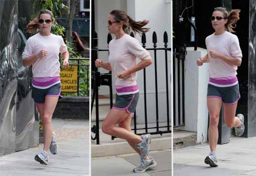 Pippa Middleton sale a correr diariamente - TELVA