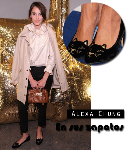 Los zapatos de Alexa Chung - TELVA