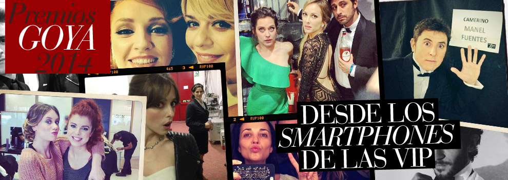 Premios Goya 2014: el instagram de las celebs