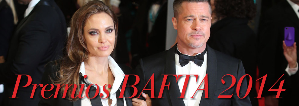 Angelina Jolie y Brad Pitt en los BAFTA 2014 - TELVA