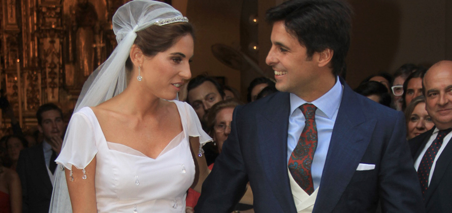 Francisco Rivera y Lourdes Montes en su boda religiosa en Sevilla
