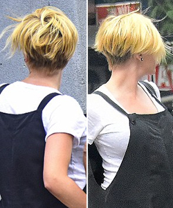Scarlett Johansson luce un nuevo corte de pelo pixie