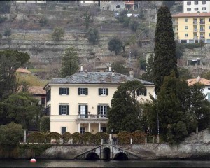 La villa Oleandra, una casa palaciega propiedad de George Clooney.