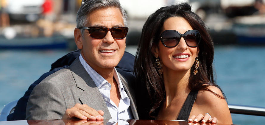 Boda de George Clooney y Amal Alamuddin: la cuenta atrs